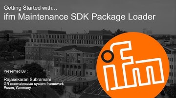 Video 2: How to update many ifm controllers in 1 click – Maintenance SDK Package Loader (CP9031)
