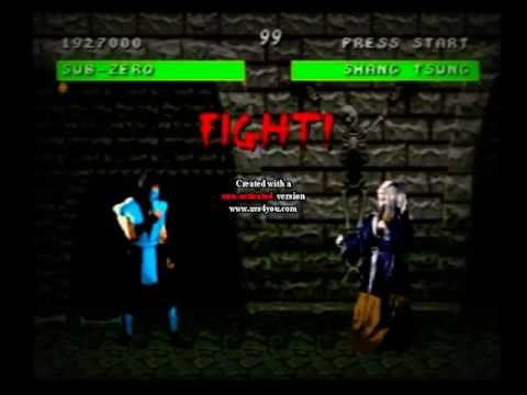 Mortal Kombat Plug in and play Complete Gameplay as Sub-Zero. - YouTube