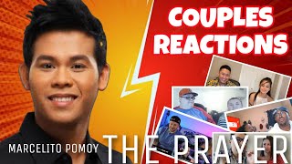 CLASSIC COUPLES REACTIONS | Marcelito Pomoy sings The Prayer (Celine Dion \& Andrea Bocelli) Live