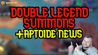 Double Legend Summon Session! This Was Tight! - Infinite Magicraid