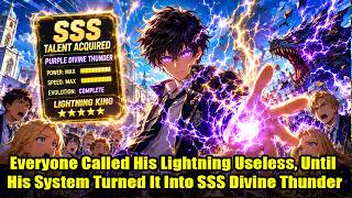 Everyone Thought His Lightning Was Weak, Until His SSS Thunder System Awakened