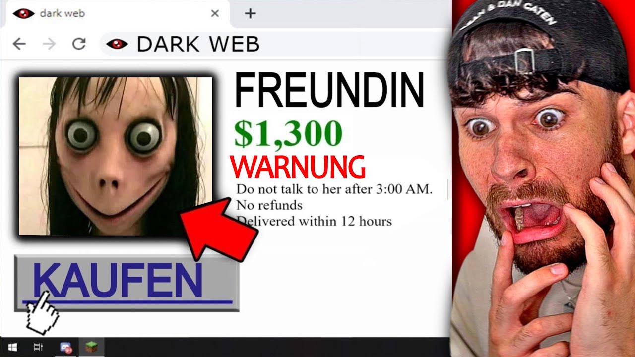OMG 😱 ich KAUFE eine FREUNDIN im DARK WEB um 3 UHR Nachts! (es geht wirklich SCHIEF)