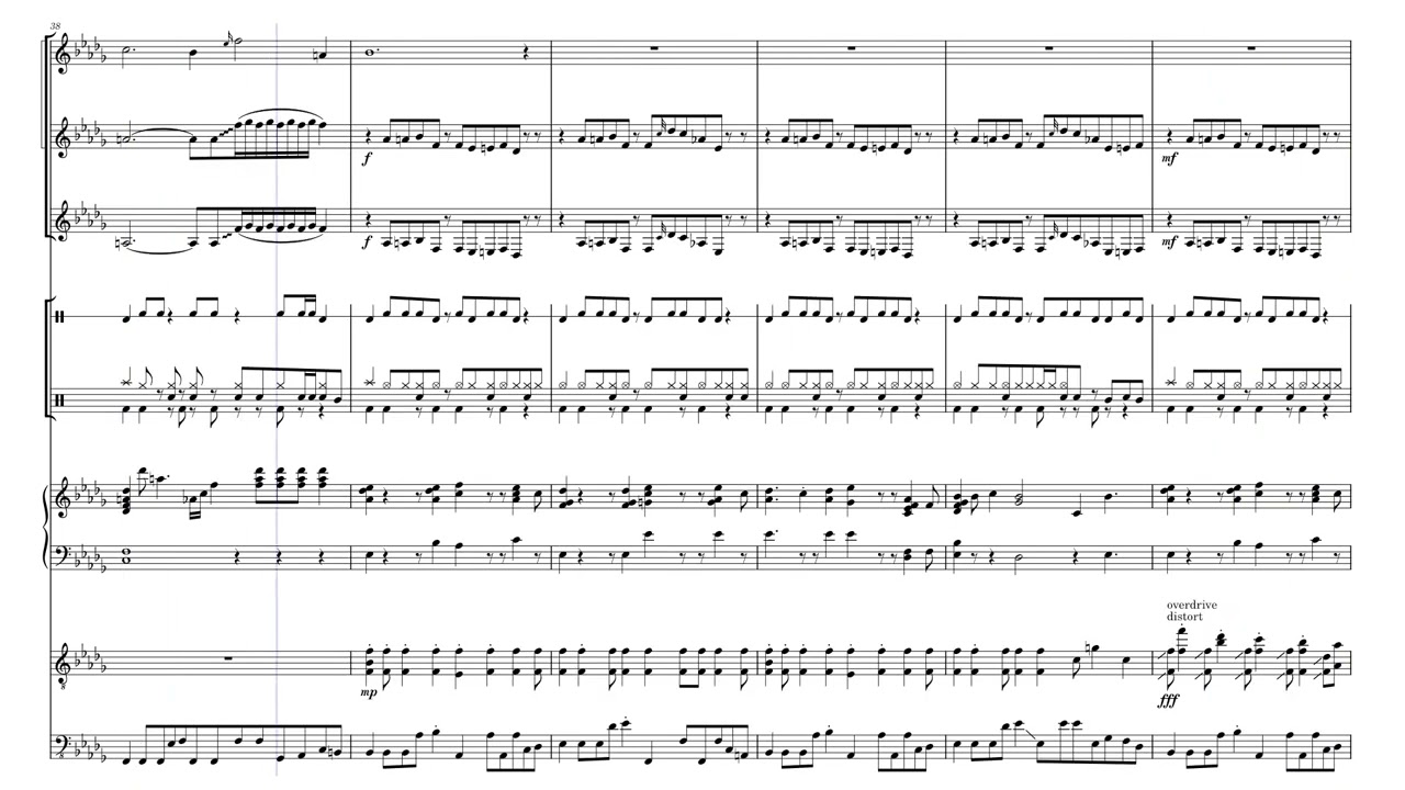 I Still Create arrangement for small band