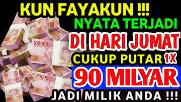 🔴 PUTAR AYAT ISTIMEWA INI‼️UANG DATANG MELIMPAH DENGAN CEPAT DARI ARAH TAK DIDUGA~doa penarik uang