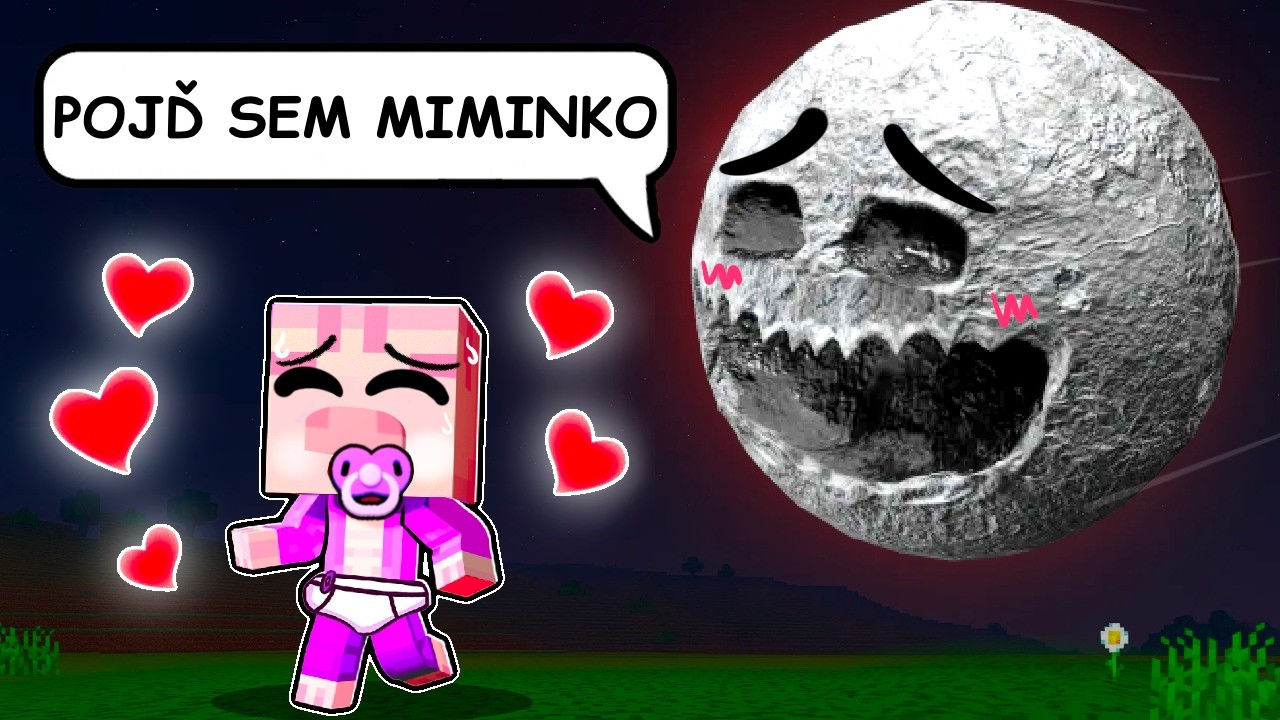 Adoptovala mě MOON WAKES UP RODINA v Minecraftu!