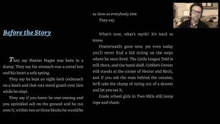 Maniac Magee - Before the Story