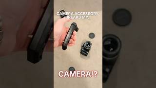 This Accessory BROKE my CAMERA!? #camera #photography #dslr #tech #fail