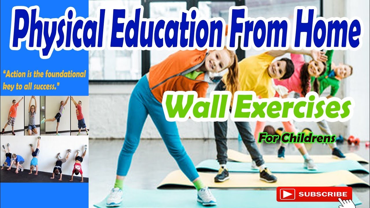 Wall Exercises at home - YouTube