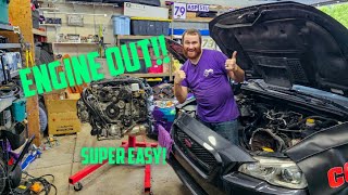 Subaru WRX FA20 Rod Knock Engine Removal PT1! by Fix it Garage 2,047 views 8 months ago 13 minutes, 13 seconds