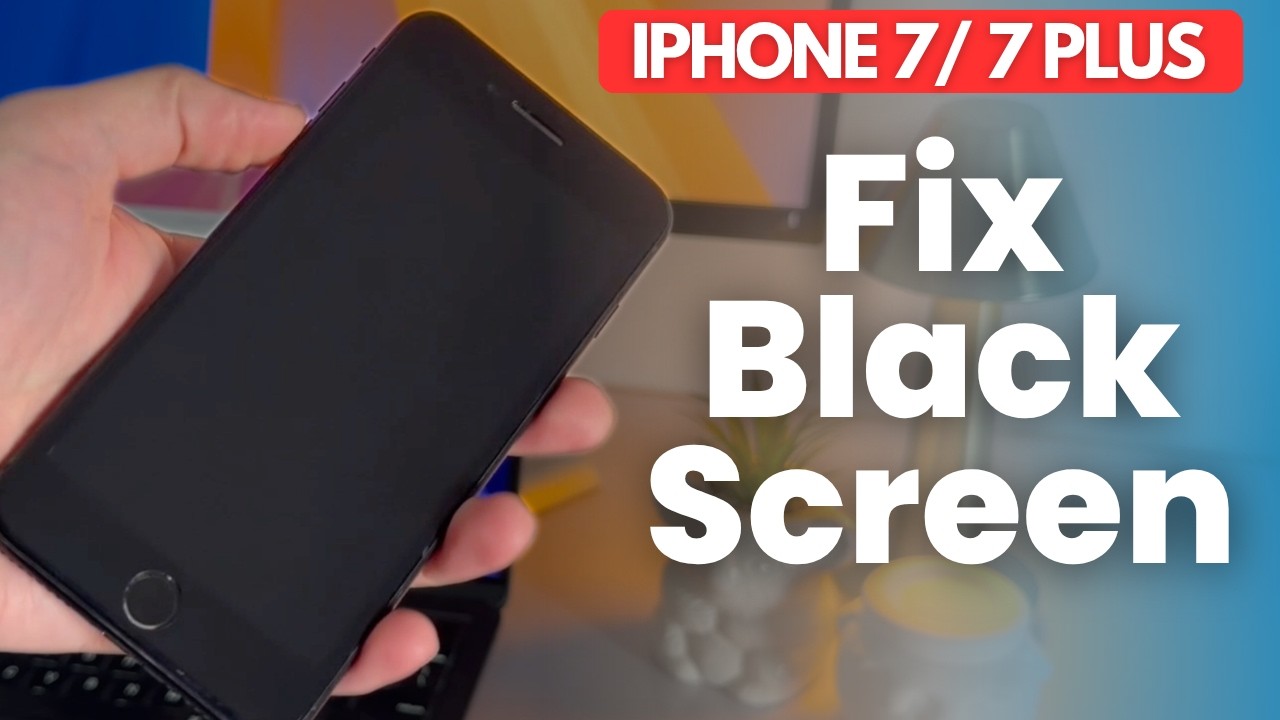 2026] How to Fix iPhone 7 / 7 Plus Stuck on Black Screen - YouTube
