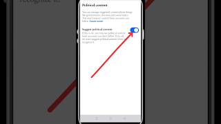Stop Political Content Suggestions 🚫🗳️ #shorts #shortvideo #viralvideo #mobile