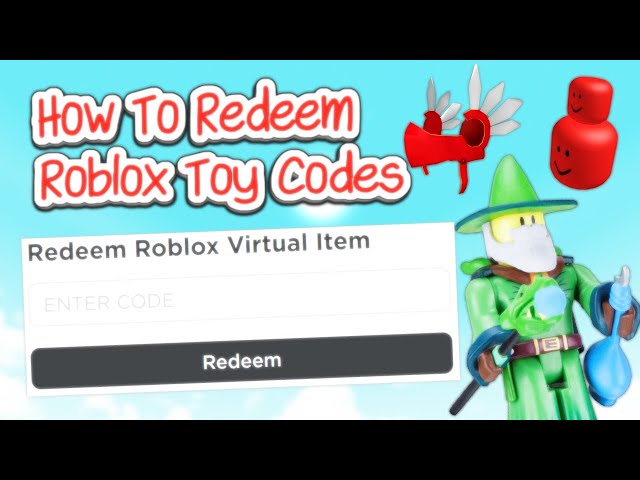 How to Redeem Roblox Toy Codes in 2023 (Easy Guide)