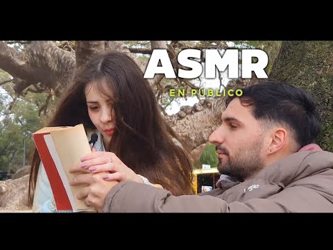 ASMR EN LA CALLE ft Wacho ASMR