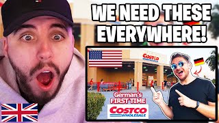 Brit Reacts to European Goes to COSTCO for the First Time!