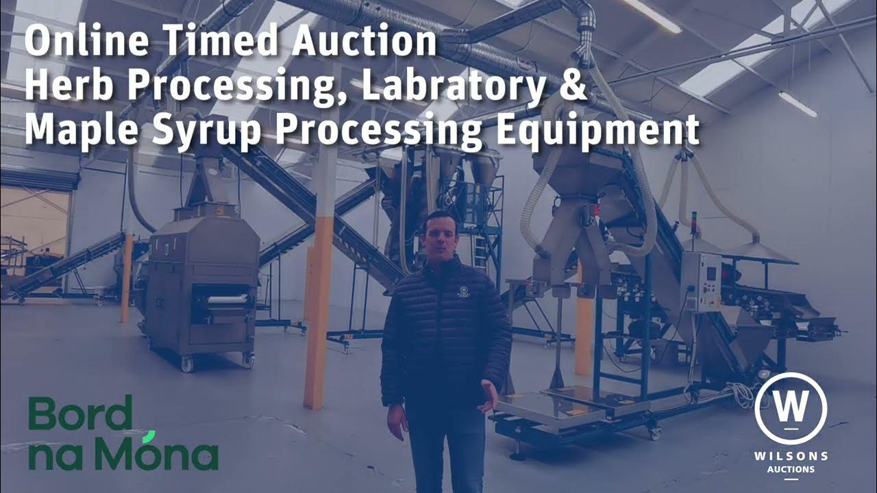 Herb Processing Laboratory & Maple Syrup Processing Equipment Wilsons