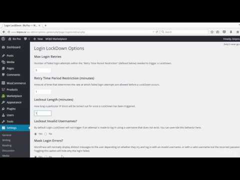 How To Setup Login Lockdown Plugins
