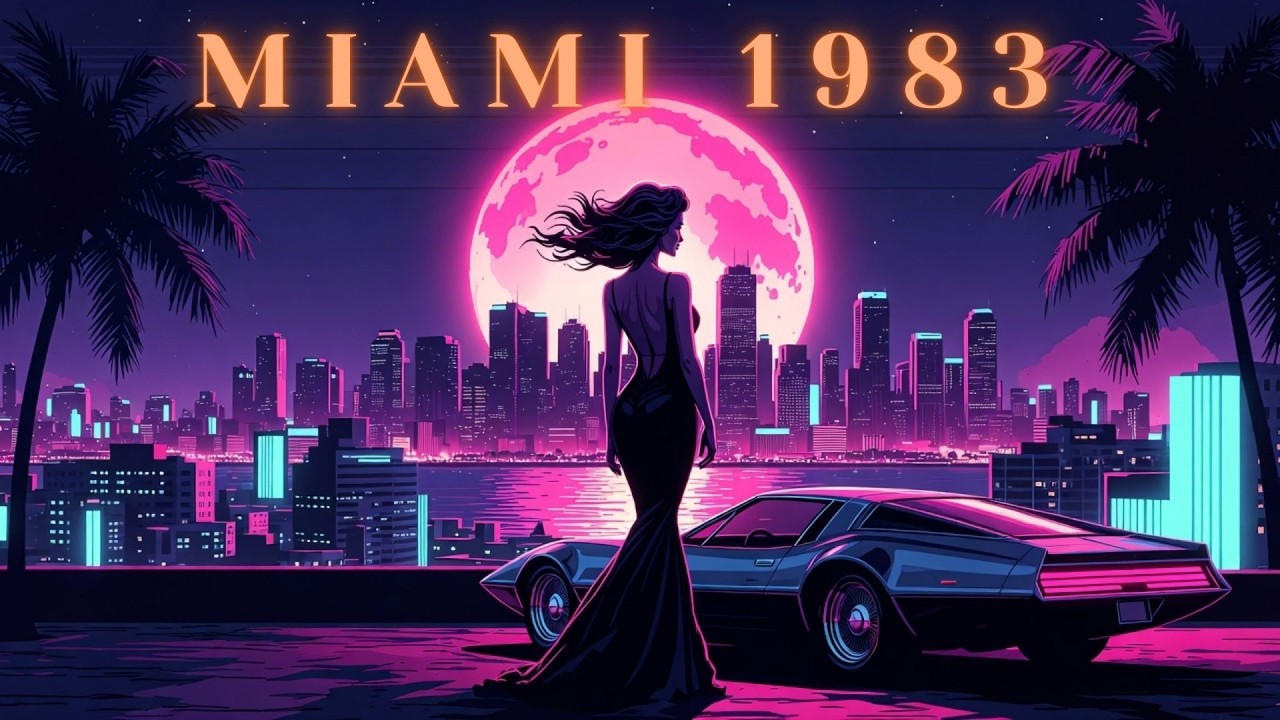 Late Night in Miami 1983 🌙❤️ | Romantic 80s Love Songs & Synth-Pop Ballads