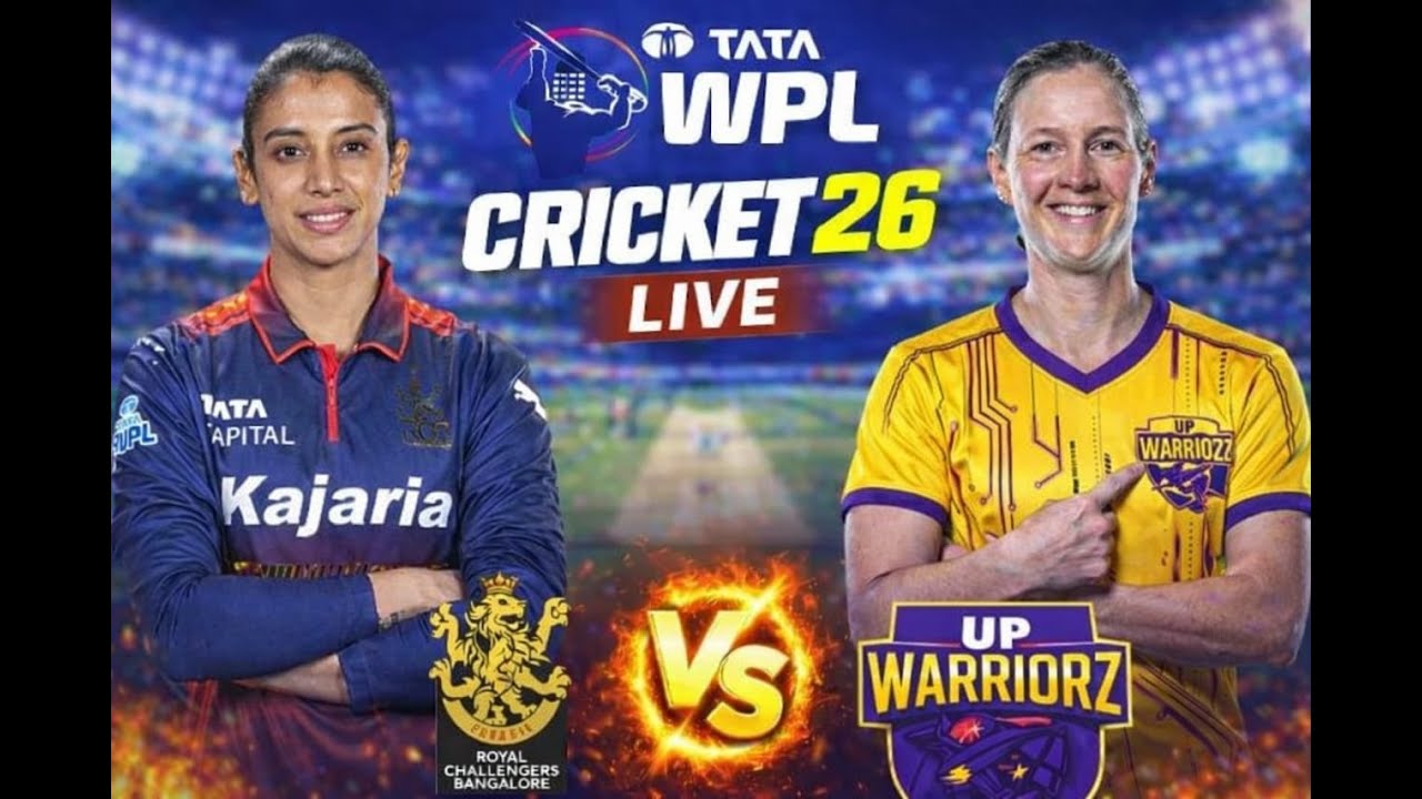 WPL 2026 Live | UP Warriorz vs Royal Challengers Bengaluru  | Cricket 26 Gameplay LIVE | WPL LIVE