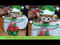 HOW TO MAKE A: Christmas Balloon Elf  -  Balloon Decor Tutorials