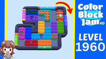 Color Block Jam Level 1056 (1960) Solution Walkthrough