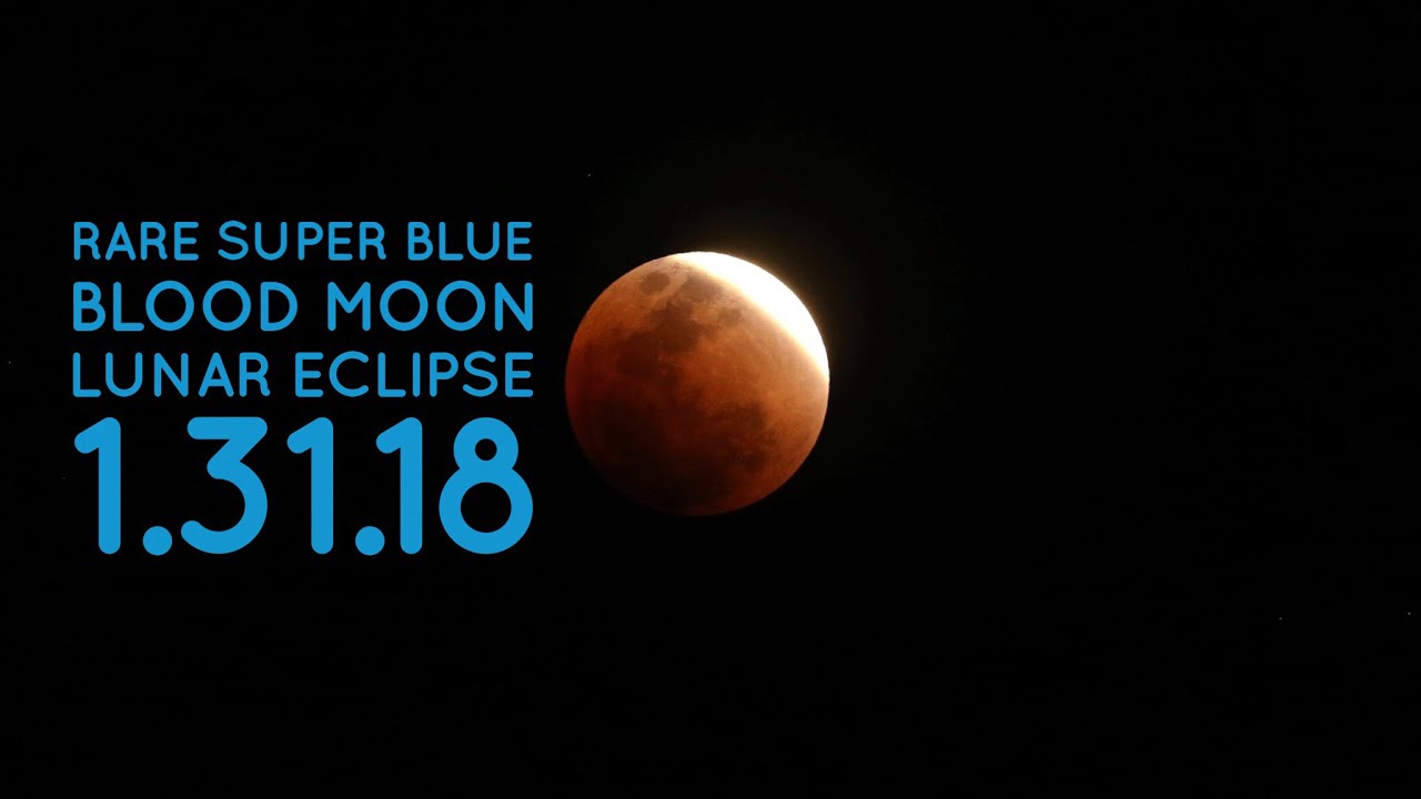 2018 Once in a LIFETIME SUPER Blue Blood MOON in the World  ECLIPSE supermoon astrology