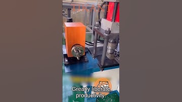 Fully automatic flat iron clamp forming machine. Customizable. #ironworker #machine #sheetmetal