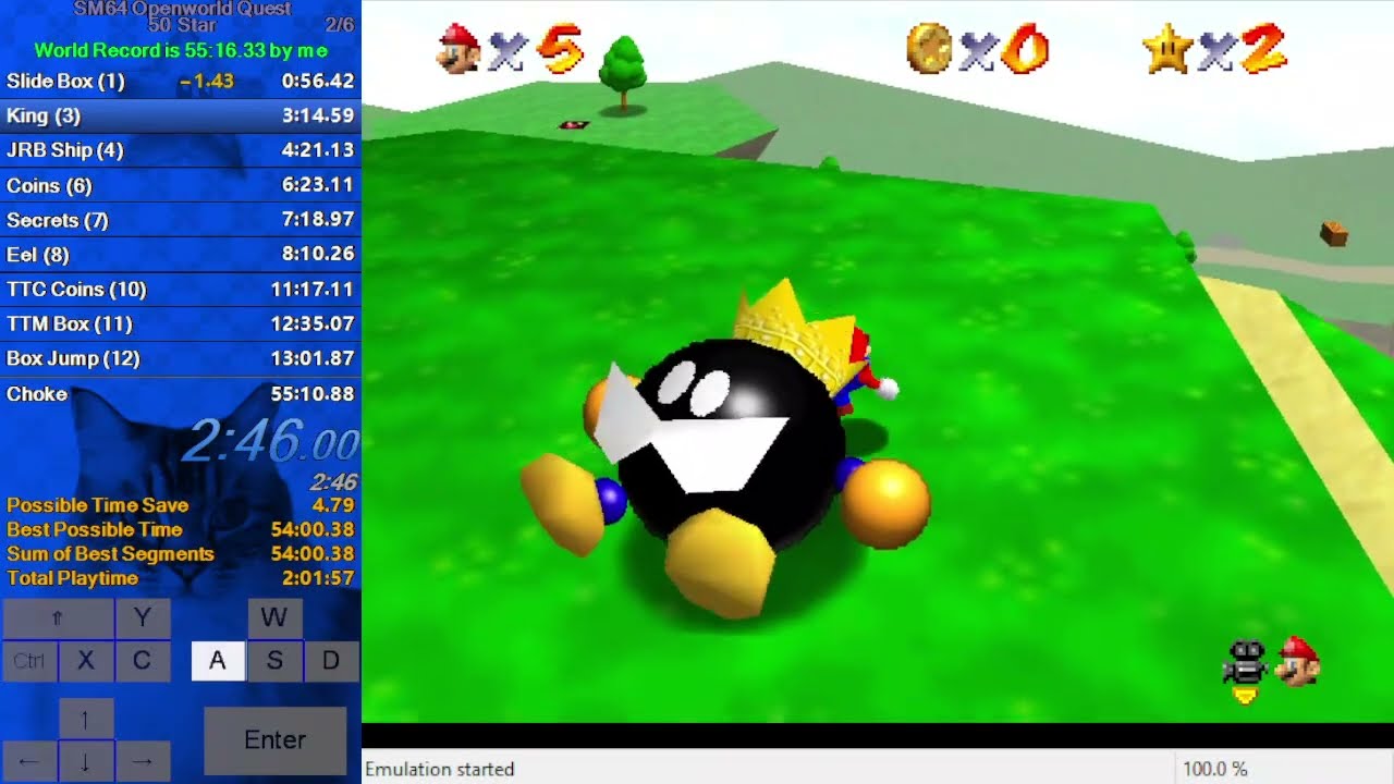 SM64 Openworld Quest - 50 Star in 