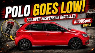 POLO GT TSI PROJECT GETS ₹1.75 lakh COILOVER SUSPENSION!! #UDDSpec - PART 4
