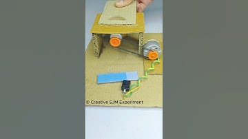 Amazing Cutter Machine • Dc Motor | #dcmotor #tech #youtubeshorts #dcmotorproject