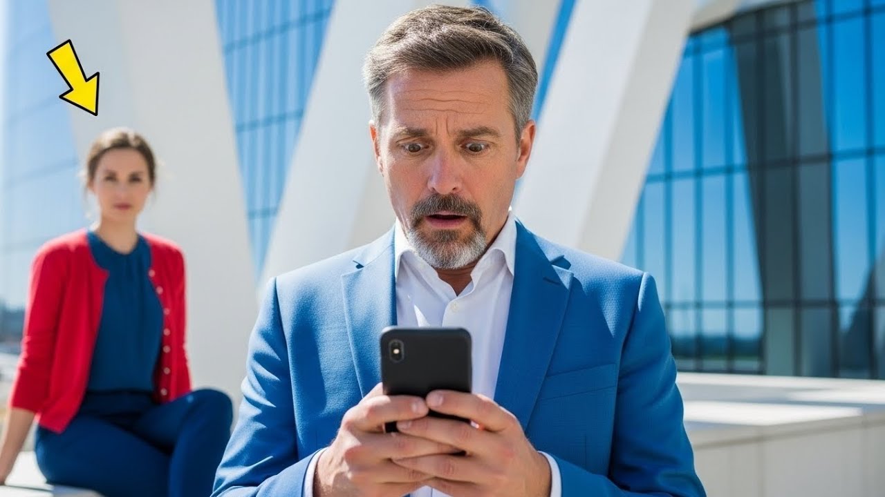 Rushed Millionaire CEO Borrows A Single Mom’s Phone—The Wallpaper Photo Makes Him Freeze