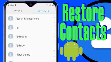 How to Restore Accidentally Deleted Contacts on Android Device