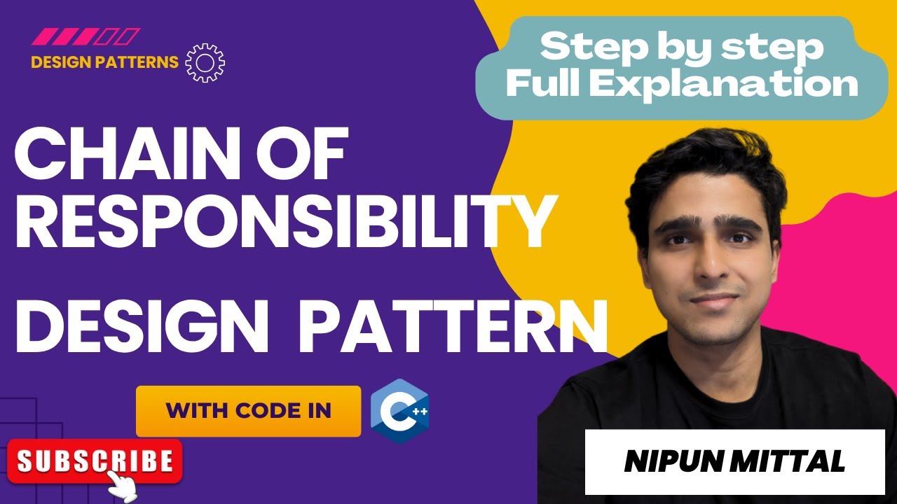 the chain of responsibility pattern in python | by... Chain of Responsibility Design Pattern || Full Explaination ...