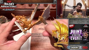 Ep. 36: Young Gold Dragon - D&D Nolzur’s Marvelous Tutorials with RealmSmith