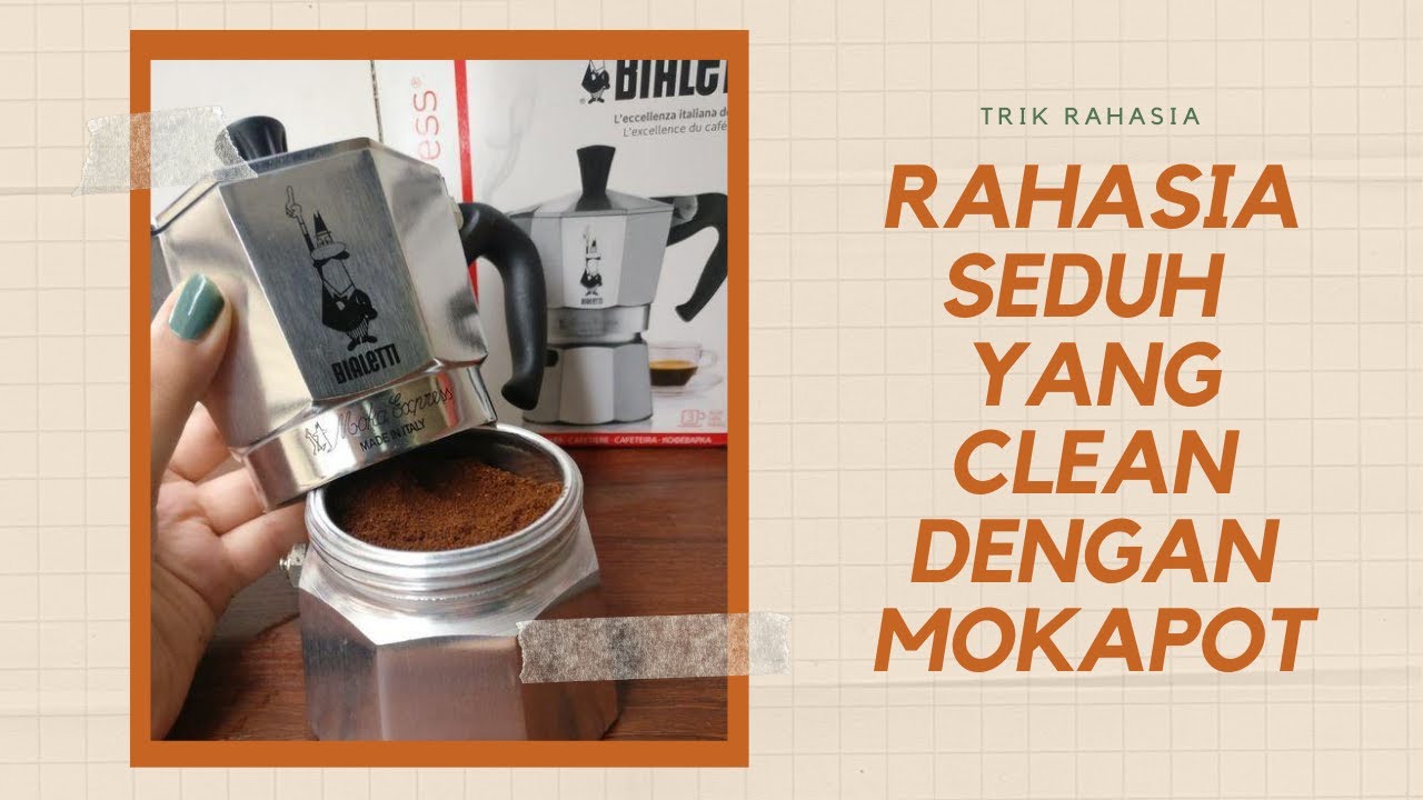 CARA MENGGUNAKAN MOKA POT KOPI HASIL 