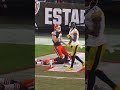 Denzel Ward had a response to the Steelers throwing in his direction in the final seconds #browns