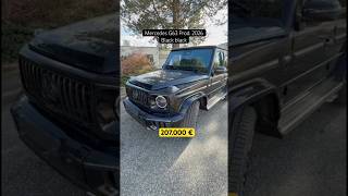 Mercedes G63 Prod. 2026 Black black 207.000,00€