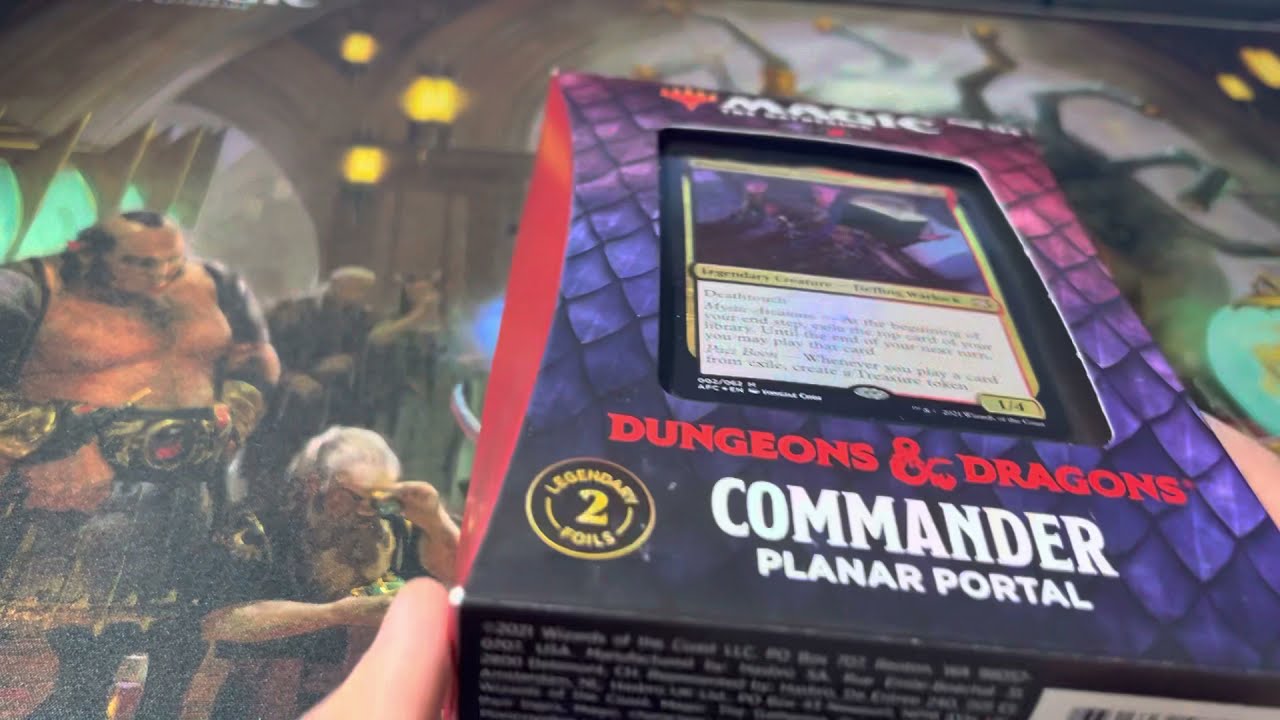 Adventures in the forgotten realms precon: Planar Portal