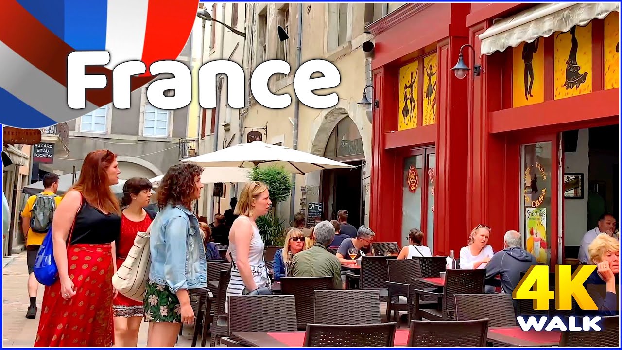 【4K】𝐖𝐀𝐋𝐊 ➜ 🇫🇷 FRANCE.🇫🇷 - Carcassonne -  Video walking Travel channel !!