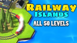 Railway Islands Puzzle - All 50 levels