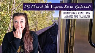 The Best Way to See the Shenandoah Valley: A Ride on the Virginia Scenic Railway!