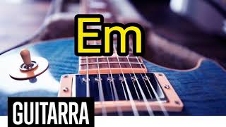 Faixa de apoio para solo de guitarra  base mi menor Em screenshot 2