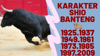 karakter shio pekerja keras, tekun & ulet tp sayangnya...inilah sifat asli shio kerbau(banteng)