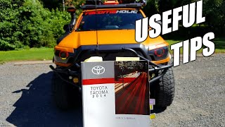 6 Useful Things I Learned From the Toyota Tacoma Owner's Manual |Part 4 Pages 301-600