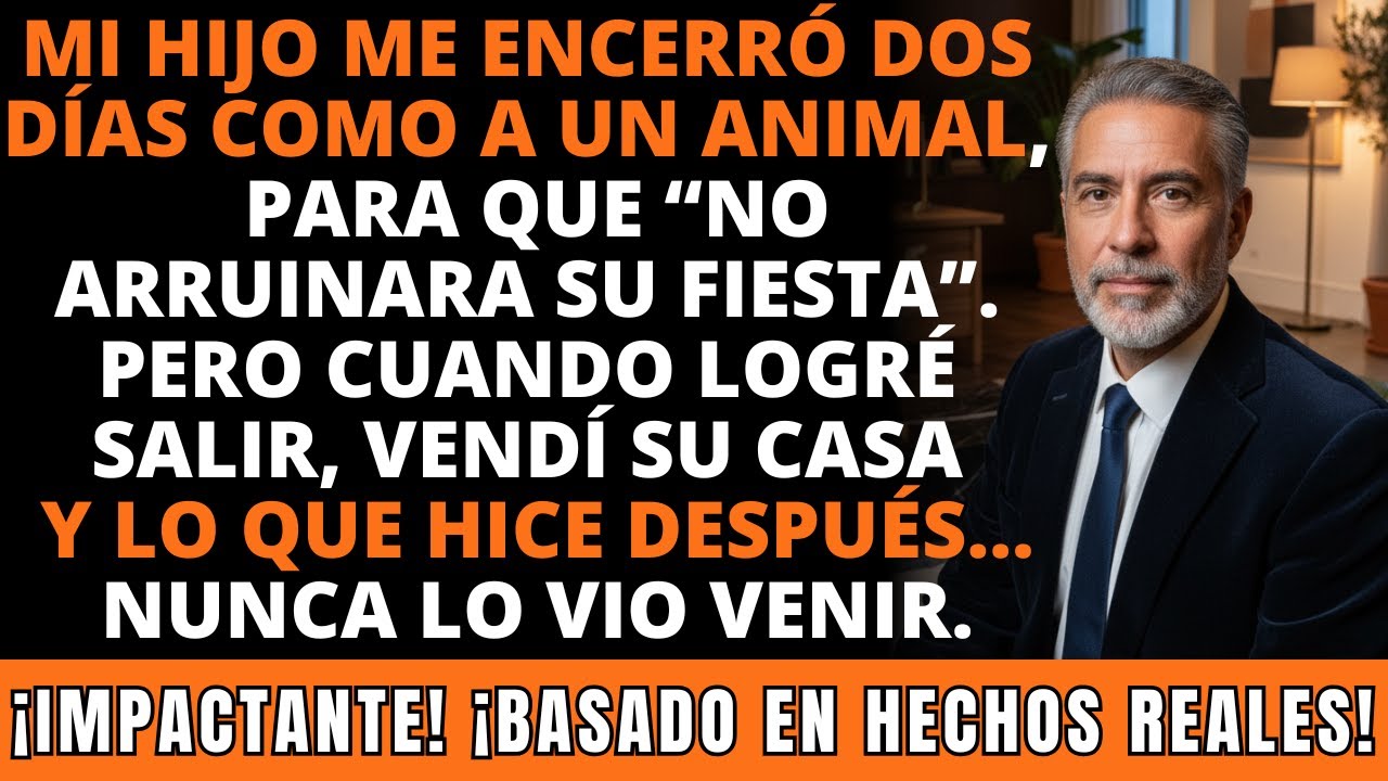 Mi Hijo Me Encerró En El Baño Dos Días… Así Que Vendí Su Casa Y Me Fui Del País. IMPACTANTE.