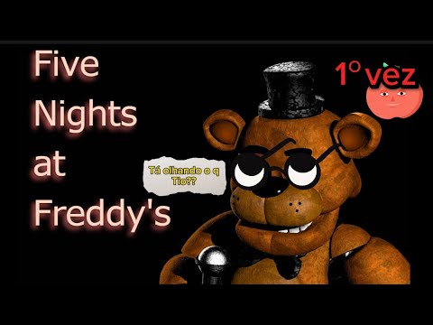 jogando FNAF pela primeira vez no canal!!