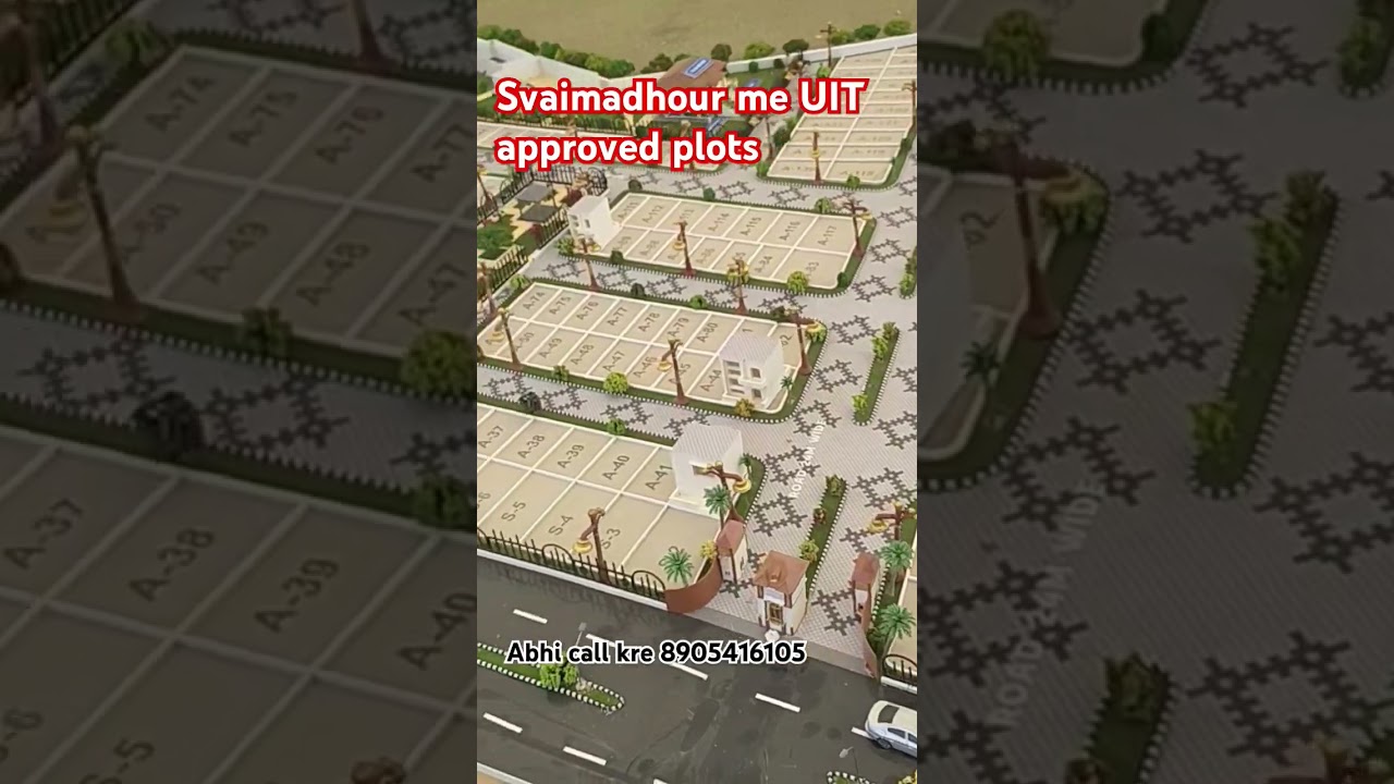 UIT approved plots in savai madhopur. plot for sale in savai madhopur 