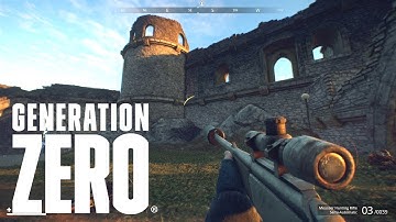 Generation Zero - STORMING the CASTLE RUINS!! - Generation Zero Gameplay  - Ep 4