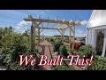 The Ultimate Garden Pergola Build: Our New DIY Scarlett Runner Bean Trellis