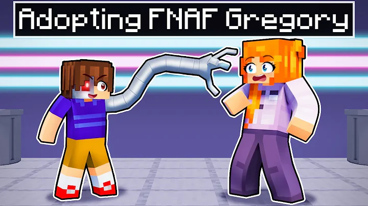 Adopting FNAF GREGORY in Minecraft!