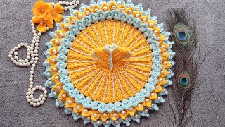 Basant Panchami Special Crochet Dress for Laddu Gopal | Bal Gopal Dress | Kanhaji Crochet Dress
